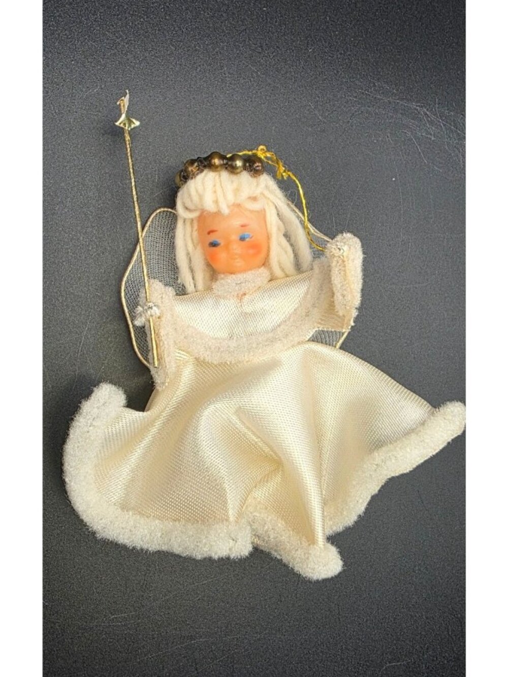 Vintage MCM Angel Christmas Ornament Made in Japan